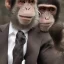 Placeholder: monkey in a suit