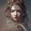 Placeholder: Insanely detailed photograph of an “portrait of gorgeous Greek goddess ” with intricate hair, intricate embroidered dress, beautiful clear face and hyperdetailed painting by Ismail Inceoglu Huang Guangjian and Dan Witz CGSociety ZBrush Central fantasy art album cover art,8K, hdr, romantic, mysterious, ominous, flowers, jewelry, comfort, natural eyes, "arms open for embrace"