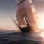 Placeholder: photo of a ultra realistic sailing ship, dramatic light, pale sunrise, cinematic lighting, battered, low angle, trending on artstation, 4k, hyper realistic, focused, extreme details, unreal engine 5, cinematic, masterpiece, art by studio ghibli, intricate artwork by john william turner