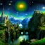 Placeholder: Epic Drawing of scenery of The LOTR estilo Van Gogh 4k