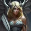 Placeholder: a blonde fantasy woman who is turning into a gargoyle, her face is partially stone, stone wings, digital art, stylised