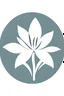 Placeholder: Logo for Smart Store in white lily flower