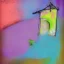 Placeholder: pastel colors, abstract art, fairies house