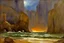 Placeholder: Night, rocks, cliffs, sci-fi, distant mountains, sea, waves, sand, seashore, epic, fantasy, john singer sargent watercolor paintings