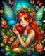 Placeholder: enchanted cute fairies ,adult book cover