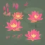 Placeholder: Lotus flower illustrator, packaging