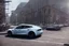 Placeholder: A Tesla 'Model S' is racing at top speed, on the streets of San Francisco. (CINEMATIC, WIDE ANGLE LENS, PHOTO REAL)