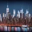 Placeholder: New York City at night