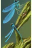 Placeholder: Damselfly detailed intricate