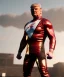 Placeholder: Wrestler Donald trump, wrestling, American shot, sweat, blood, red breeches, suspenders, retro style, 80s, hot ambient, photo studio, vibrant color, gradient, highly detailed, art stations, concept art, smooth, unreal engine 5, god rays, ray tracing, RTX, lumen lighting, ultra detail, volumetric lighting, 3d, finely drawn, high definition, high resolution.