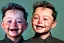 Placeholder: Elon musk as a Happy toddler