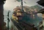 Placeholder: Elevated Corner Trainstation in Italian village sea+liguria+alphonse mucha, greg rutkowski,matte painting, cryengine, hyper detailed, felix kelly, fantasy art, seb mckinnon