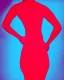 Placeholder: akvarel, woman body red, and golden, abstract, curvy, pastels, light, beautiful curves, woman from back, rosa, circle, back, spine, light, pastel, blurry, postmodern art, graphical, masterpiece, abstract art, contrast colors