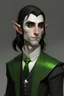 Placeholder: butler, elf with dark hair