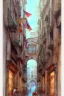 Placeholder: Bari Italy downtown by Jean-Baptiste Monge, watercolor and ink, intricate details, fantasy, beautiful, award winning, colorful, fantastic view, crisp quality