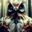 Placeholder: intricate details, realistic, octane, unreal engine, portrait, natural lighting,zoomed out + portrait, volumetric lighting, shiny,extreme detail, Photorealism, High detail, Hyper realistic Owl in forest, macro lens blur,abstract paint, sharp,ef 85mm 5.6, focus, trending by artstation