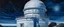 Placeholder: A white observatory with a telescope in the sky painted by Alan Sorrell
