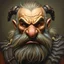 Placeholder: Dnd, handpainted by a renaissance artist, oil painting, head portrait, sturdy, mighty, grizzled, old, angry, barbarian, big nose