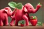 Placeholder: strawberry elephant