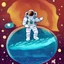 Placeholder: Astronaut in the ocean