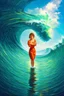 Placeholder: emotion is the carrying wave of intention; surrealism, optical art