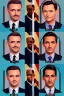 Placeholder: Portrait of powerful gay politicians