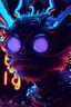 Placeholder: blacklight reactive 3d 8k hd ::gizmo :: by stephen king, crazy, zdark fantasy, intricate detailed masterpiece, ray tracing:: cinematic 4D::