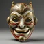 Placeholder: Japanese mask 3/4 view