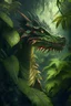 Placeholder: a dragon in the jungle