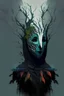 Placeholder: more colours faceless widow nature druid driada no face slenderman face facless mask