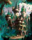 Placeholder: medieval fantasy castle town fairytale rpg art