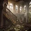 Placeholder: abandoned, two story building, crumbling, debris, weeds, 8k resolution, high-quality, elaborate, fine-detail, intricate, baroque, detailed matte, digital art, volumetric lighting, illustration, 3D octane render, brian froud, howard lyon, selina french, anna dittmann, annie stokes, lisa parker, greg rutowski