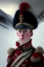 Placeholder: young commander of victorian guards in glacial