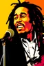 Placeholder: pop art pixels 1000 images warhol style x chairman bob marley portrait
