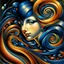 Placeholder: midium dark shadows. Tamara de Lempicka
