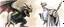 Placeholder: balrog and bride vs gandalf , airbrush and pen outline