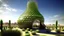 Placeholder: Bionic architecture: the desert: a resilient and sustainable building evolved from desert cacti. Scarcity is transformed into innovation.