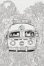 Placeholder: hippie coloring page