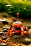 Placeholder: Replace ant by toy robot but place him into circular field where he should go around.