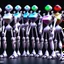 Placeholder: Diverse group of robots singing