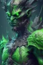 Placeholder: Green demon Humanoid mutant alien,FHD, detailed matte painting, deep color, fantastical, intricate detail, splash screen, complementary colors, fantasy concept art, 32k resolution trending on Artstation Unreal Engine 5