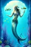 Placeholder: underwater, a mermaid, beautiful colors, fish, very fine detail, high quality, mystical, intricate, Neo-Impressionism, soft lighting, dream like,