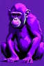 Placeholder: Big purple monkey