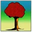 Placeholder: tree pop art