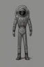 Placeholder: cartoon retro space man sketch