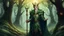 Placeholder: elf king in the forest