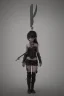 Placeholder: knife hell end solitary cute darkness sad body steampunk girl