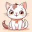 Placeholder: create a cute cat clipart