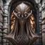 Placeholder: giger escher illithid mind flawyer witch sculpture in transparent bronze murano glass in front of stone wall,bokeh like f/0.8, tilt-shift lens 8k, high detail, smooth render, down-light, unreal engine,bokeh like f/0.8, tilt-shift lens 8k, high detail, smooth render, down-light, unreal engine