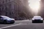 Placeholder: A Tesla 'Model S' is racing at top speed, on the streets of San Francisco. (CINEMATIC, WIDE ANGLE LENS, PHOTO REAL)